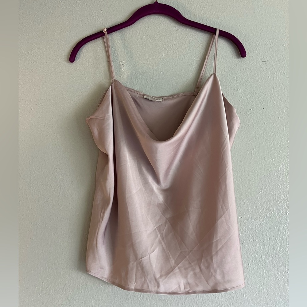 Size XL, SO satin tank top